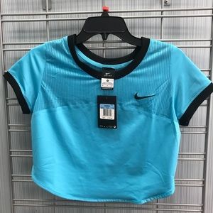 Nike mesh crop top
